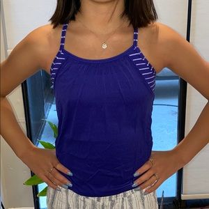 ivivva purple active tank top